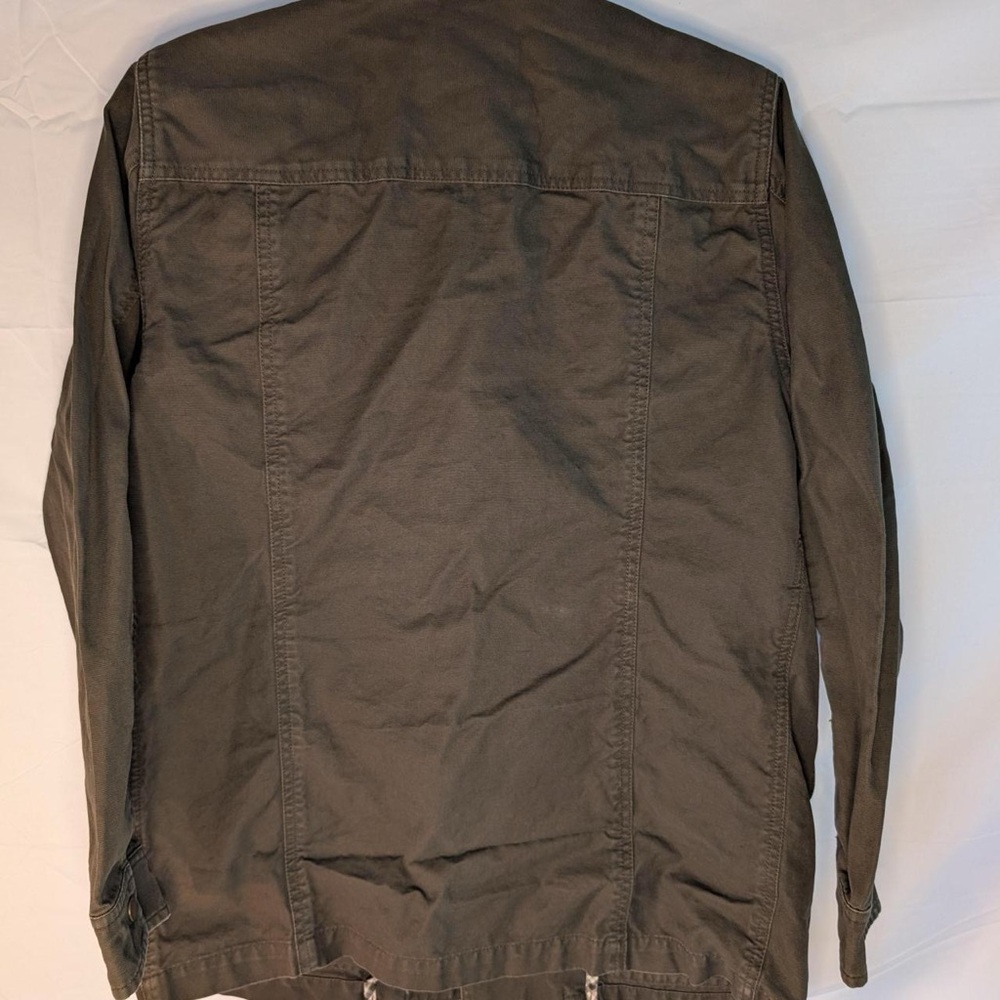 Ralph Lauren Olive Utility Military Jacket 100% cotton size women’s small - Picture 4 of 8